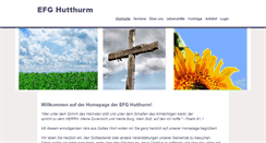 Desktop Screenshot of efg-hutthurm.de